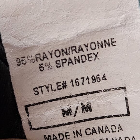 FDJ Abstract Artsy Leopard Print Stretch Knit Round Neck Top - Picture 5 of 5